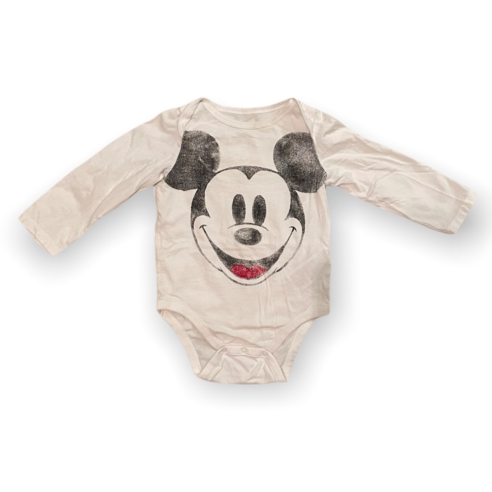 Gap Baby Boy Mickey Shirt Size 18-24 M, 100% cotton
